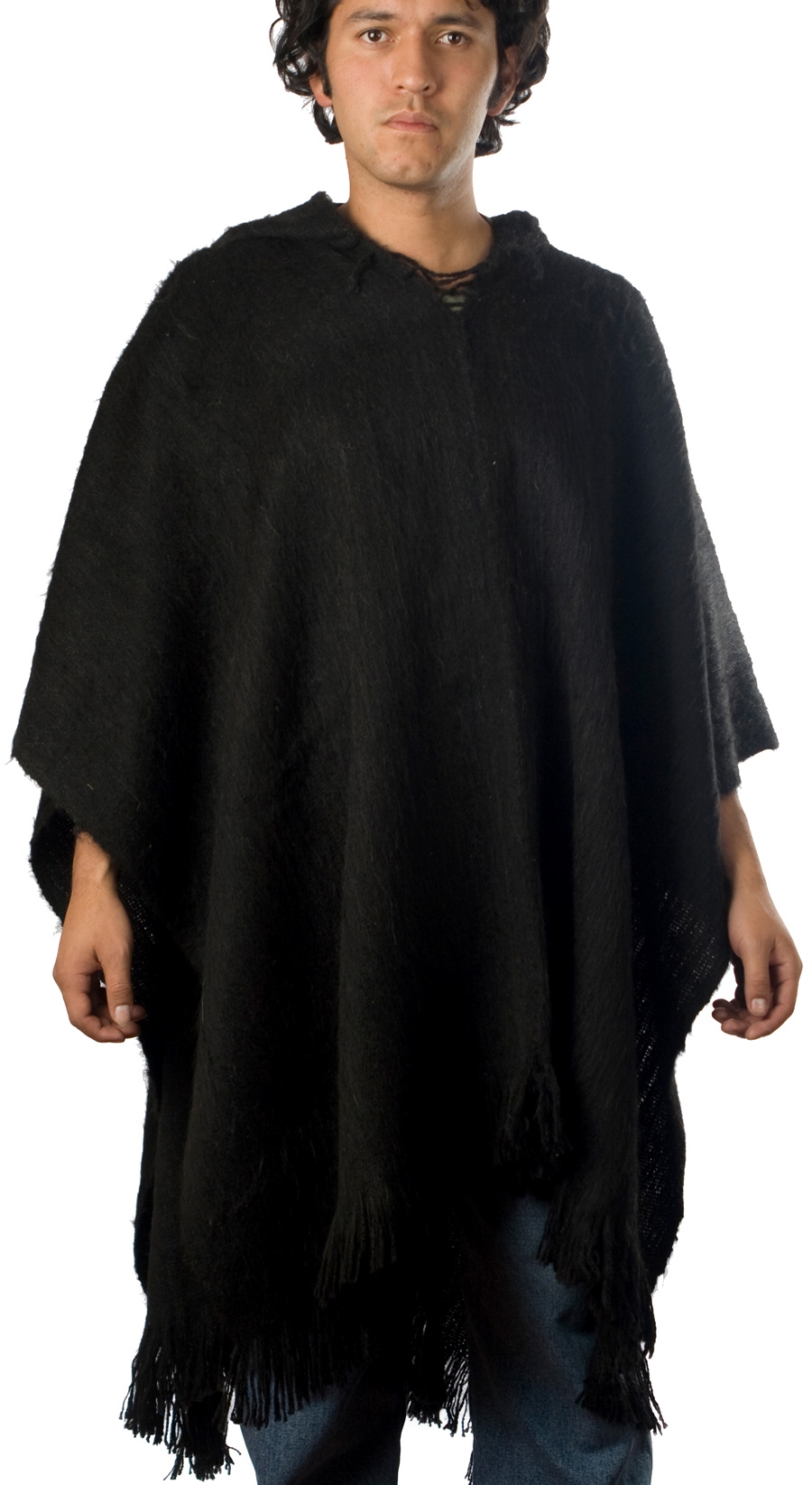 Western poncho hoodie hotsell