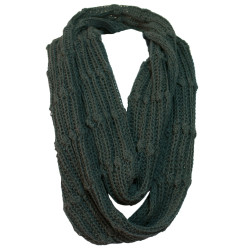 "Spots" Neck scarf - Pure Alpaca Wool 