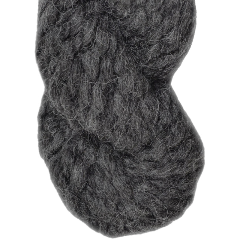 Dark grey - 100% Alpaca - Super bulky - 100 gr./ 47 yd.