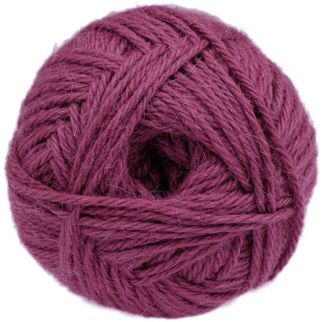 Antique Fuchsia - Baby llama/Merino wool - Bulky - 100 gr./178 yd.