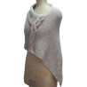 Hand knitted Poncho - Baby Lama Wool