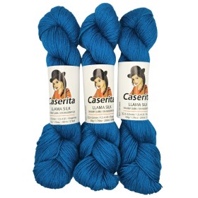 Ocean Blue – Baby Llama & Silk – 50 g / 219 yd.