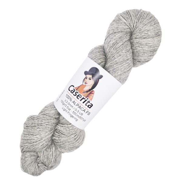 Light grey - 100% Alpaca FS - 100 gr./ 601 yd.