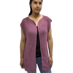 Openwork Vest - Alpaca Wool