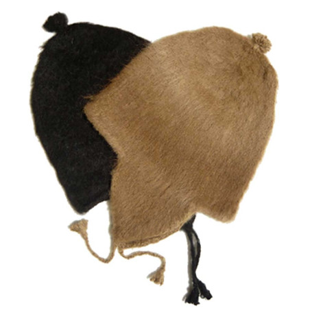 Black, beige