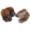 Plush Slippers for Children - Alpaca Fur